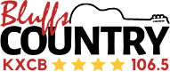 bluffs country radio station logo