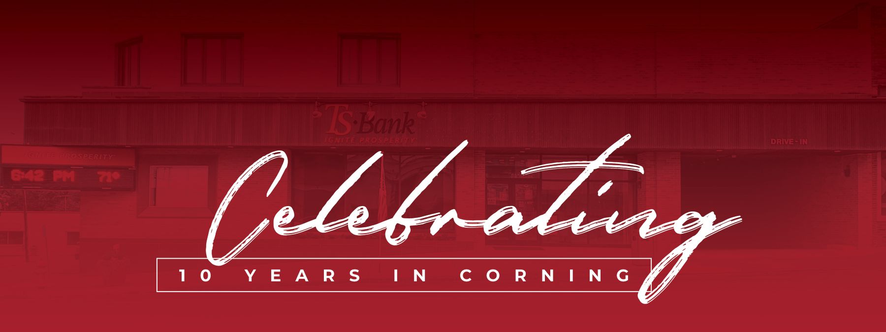 Celebrating 10 years in corning