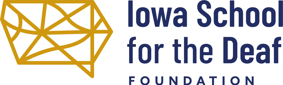 Iowa school for the deaf foundation logo
