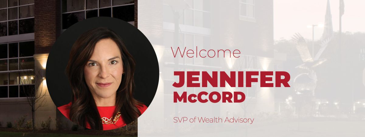 Welcome Jennifer McCord