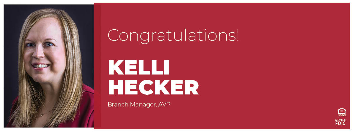 Congratulations Kelli Hecker