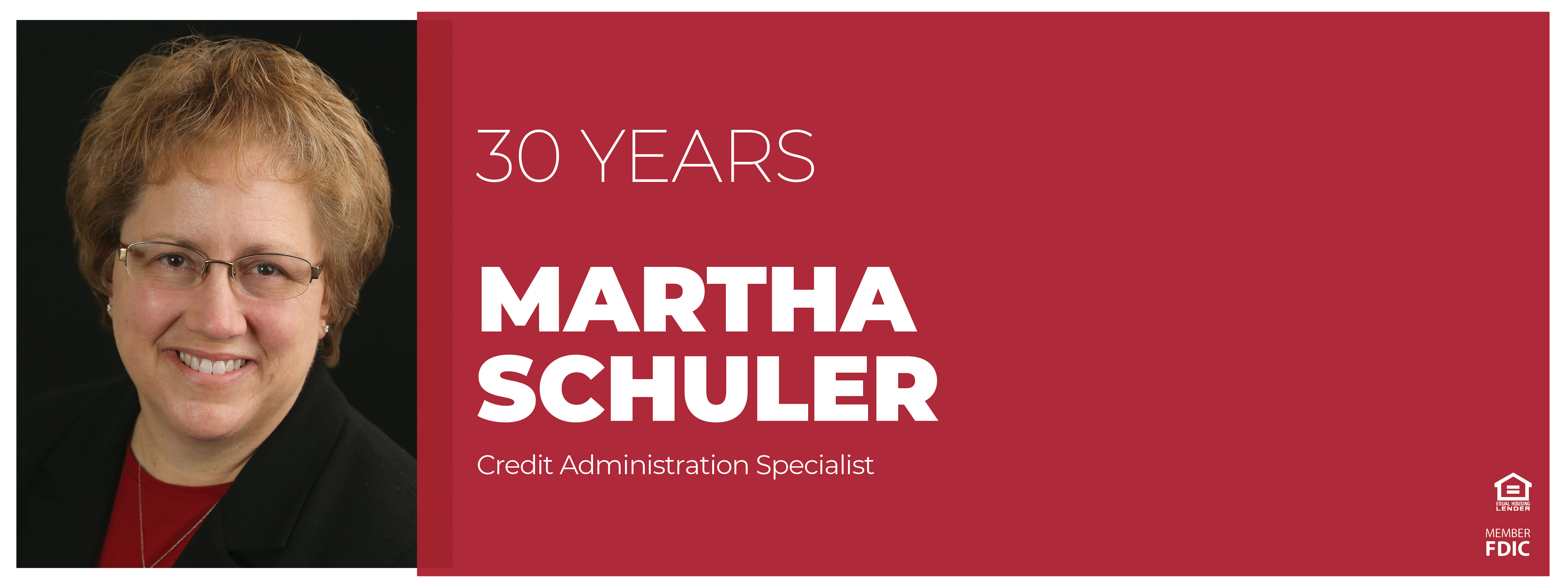 Martha Schuler 30 years