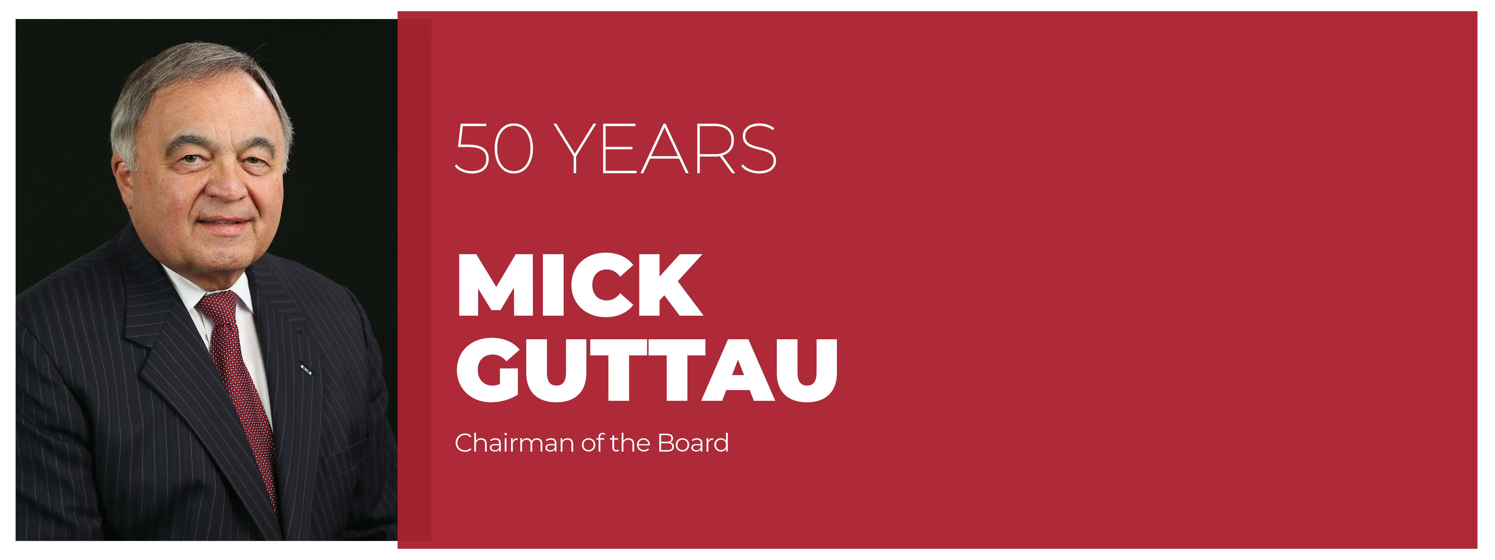 50 years, Mick Guttau