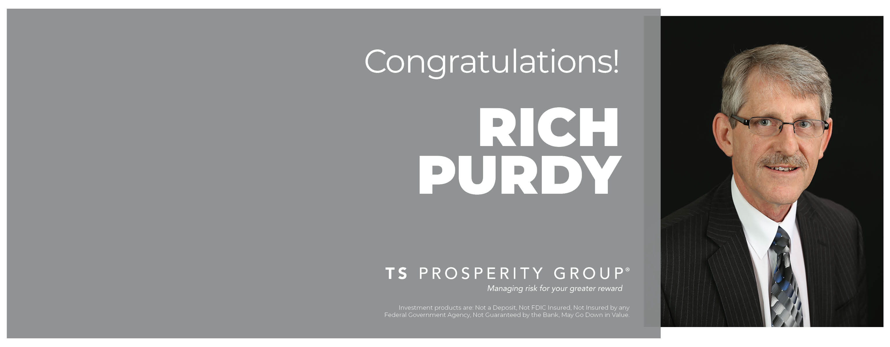 Congratulations Rich Purdy