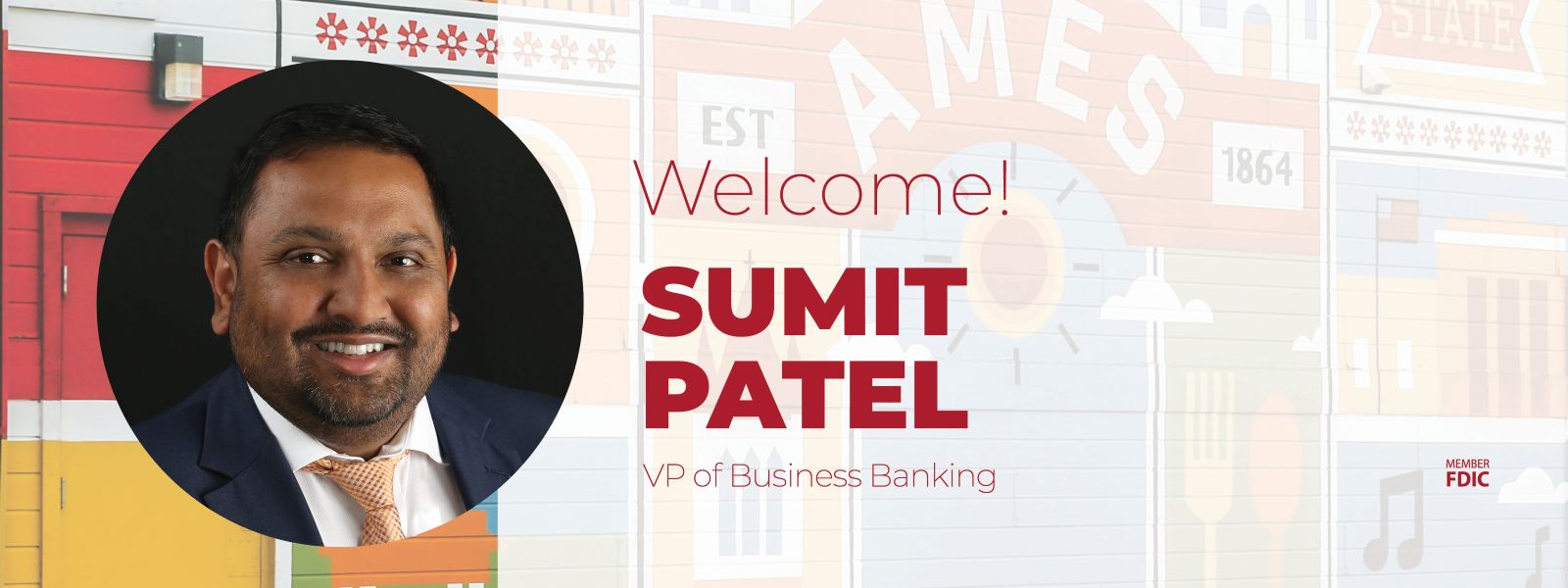Welcome Sumit Patel