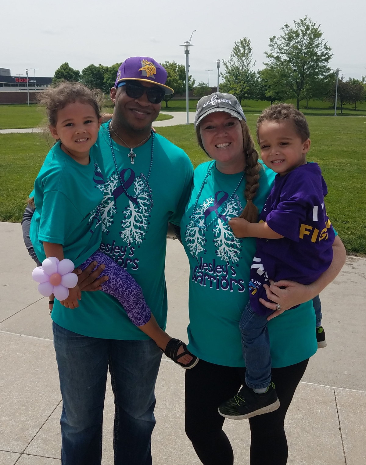 jerry and kaelan stone with their children