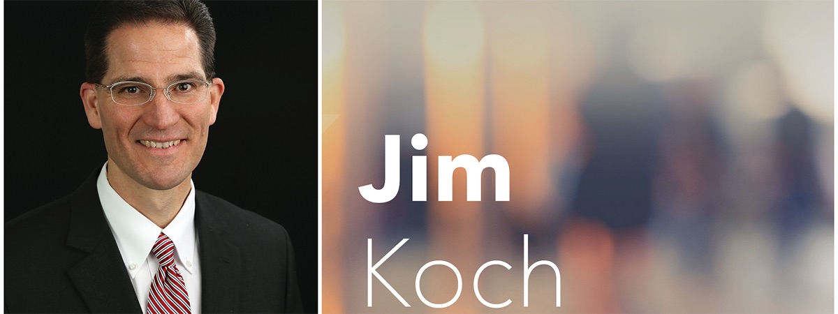 headshot of jim koch