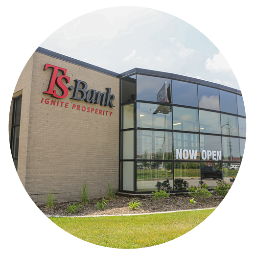 ames location exterior in a circle ames location exterior in a circle