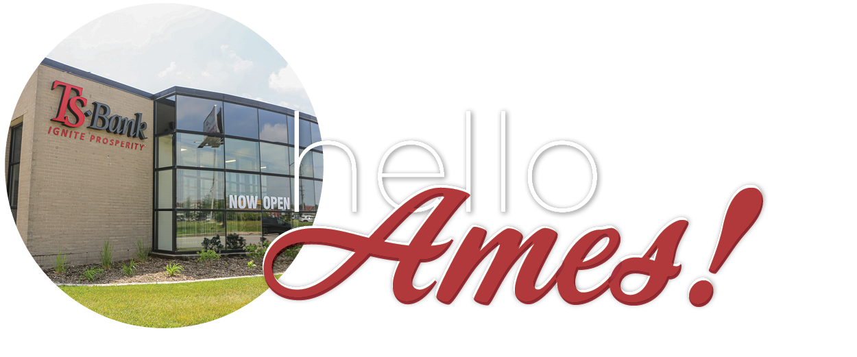 ames location outside with hello ames on top ames location outside with hello ames on top