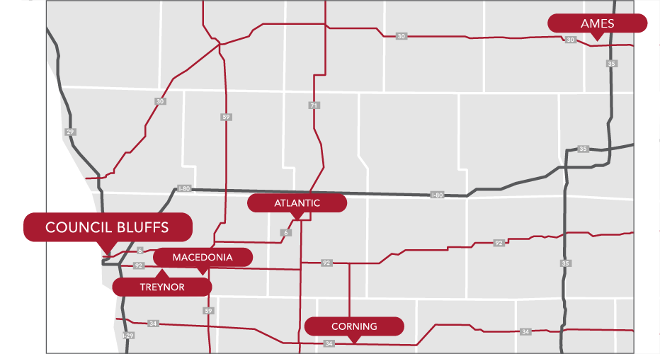 ts bank locations on a map