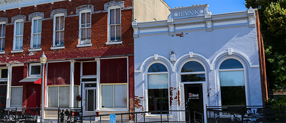 outside of the macedonia location of ts bank